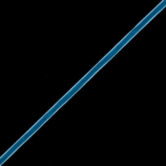 Single Faced Velvet Ribbon Made in Italy - 1/8" - Dark Turquoise - Sabine Collection