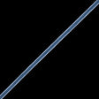Single Faced Velvet Ribbon Made in Italy - 1/8" - French Blue - Sabine Collection