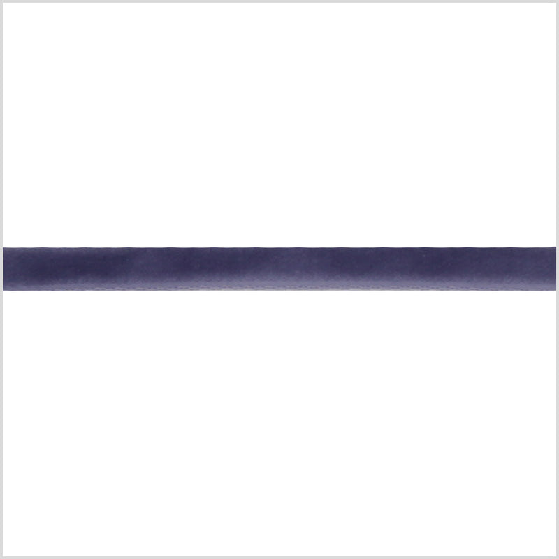 Single Faced Velvet Ribbon Made in Italy - 1/8" - Purple Gray - Sabine Collection