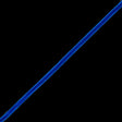 Single Faced Velvet Ribbon Made in Italy - 1/8" - Royal - Sabine Collection