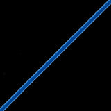 Single Faced Velvet Ribbon Made in Italy - 1/8" - Evening Blue - Sabine Collection