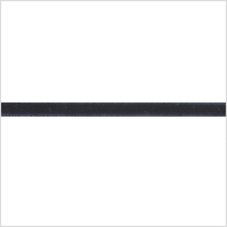 Single Faced Velvet Ribbon Made in Italy - 1/8" - Navy - Sabine Collection