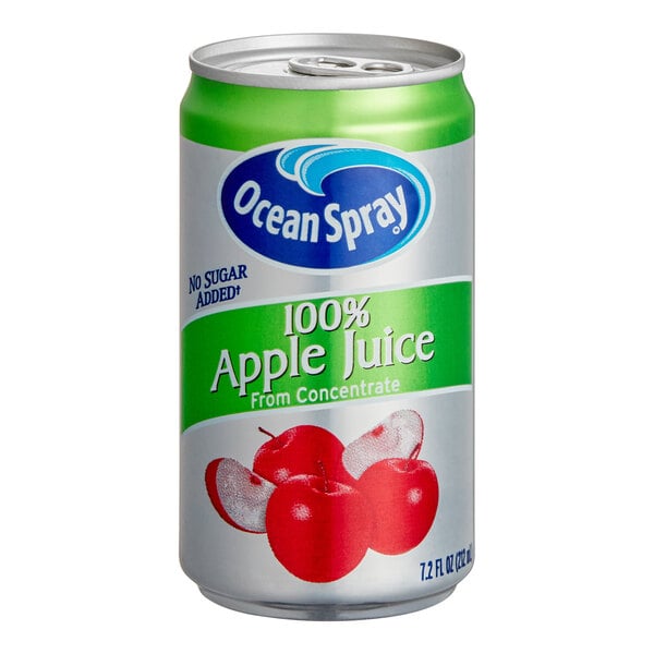 Ocean Spray Apple Juice 7.2 fl. oz. - 24/Case