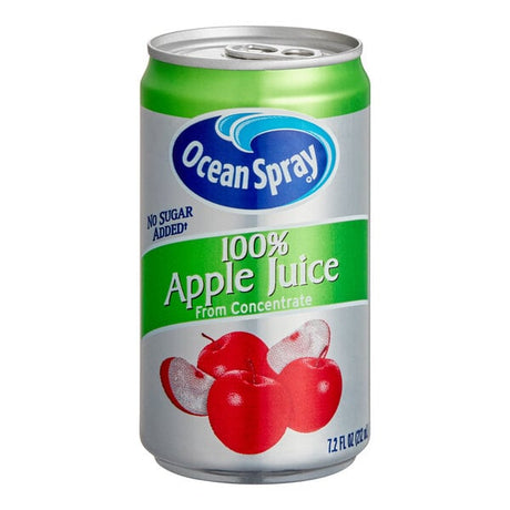 Ocean Spray Apple Juice 7.2 fl. oz. - 24/Case