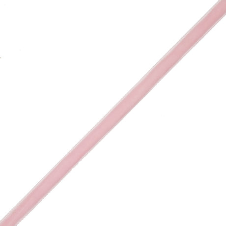 Single Faced Velvet Ribbon Made in Italy - 3/8" - Baby Pink - Sabine Collection