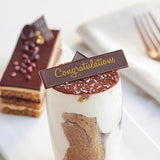 Chocolatree Congratulations Chocolate Decoration - 70/Box