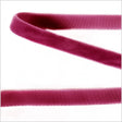Single Faced Velvet Ribbon Made in Italy - 3/8" - Azalea - Sabine Collection