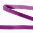 Single Faced Velvet Ribbon Made in Italy - 3/8" - Plum - Sabine Collection