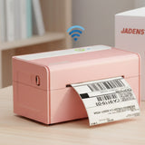JADENS® Pink Bluetooth Thermal Label Printer 4x6