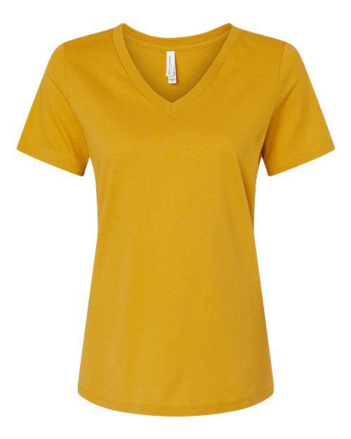 BELLA + CANVAS® Women's Relaxed Jersey V-Neck Tee - 6405