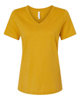 BELLA + CANVAS® Women's Relaxed Jersey V-Neck Tee - 6405