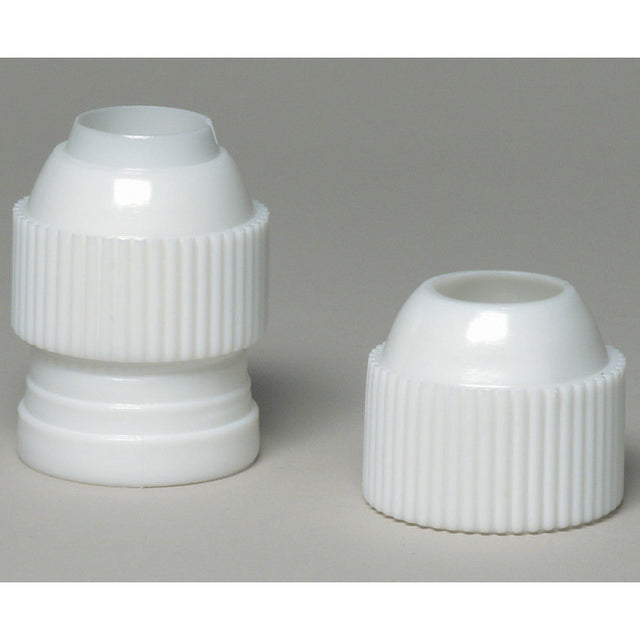 Ateco 402 Medium Coupler Plastic 3 Pc. - Fits Med. & Std. Size
