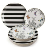 120 Count Earthtrends Monarch Paper Plates for Party Catering Events Assorted Colors 8 Inc