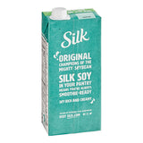 Silk Organic Unsweetened Soy Milk 32 fl. oz. - 6/Case