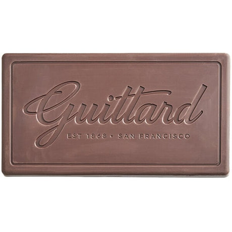 Guittard 10 lb. Molding Solitaire 54% Dark Chocolate Bar - 5/Case