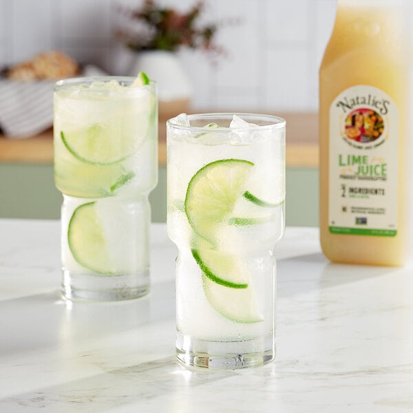 Natalie's Lime Juice 32 fl. oz. - 16/Case