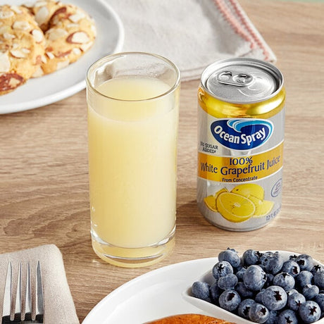 Ocean Spray White Grapefruit Juice 7.2 fl. oz. - 24/Case