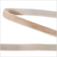 Single Faced Velvet Ribbon Made in Italy - 3/8" - Khaki - Sabine Collection