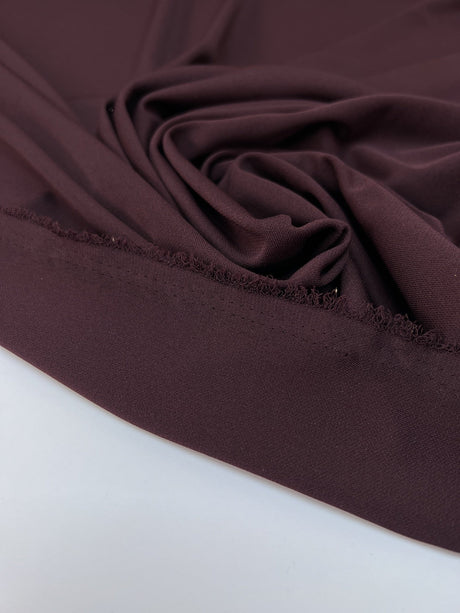 Red Polyester Knitted Fabric