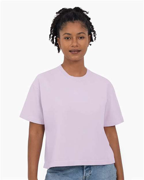 Comfort Colors® Women's Heavyweight Boxy Crew Neck Short Sleeve T-Shirt