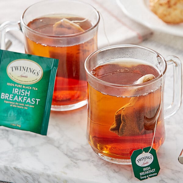 Twinings Irish Breakfast Tea Bags - 100/Box