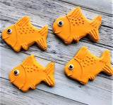 Ann Clark Cute Goldfish Cookie Cutter, 4"