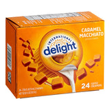 International Delight Caramel Macchiato Single Serve Non-Dairy Creamer - 24/Box