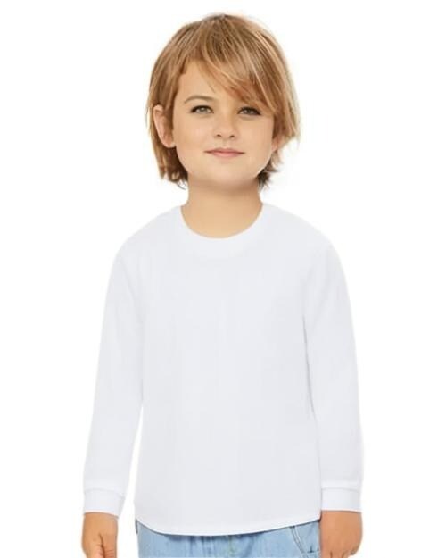 BELLA + CANVAS® Toddler Jersey Long Sleeve Tee