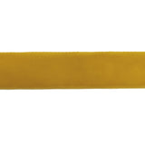 Single Faced Velvet Ribbon Made in Italy - 7/8" - Mustard - Sabine Collection