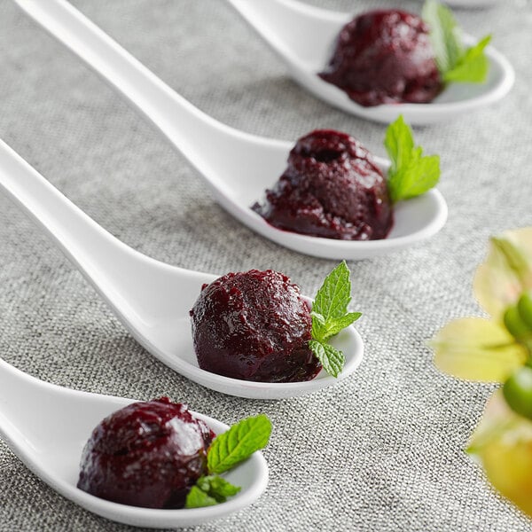 Les Vergers Boiron Blackcurrant 100% Fruit Puree 2.2 lb. - 6/Case
