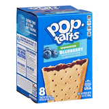 Pop-Tarts Unfrosted Blueberry Toaster Pastry 2-Pack - 48/Case