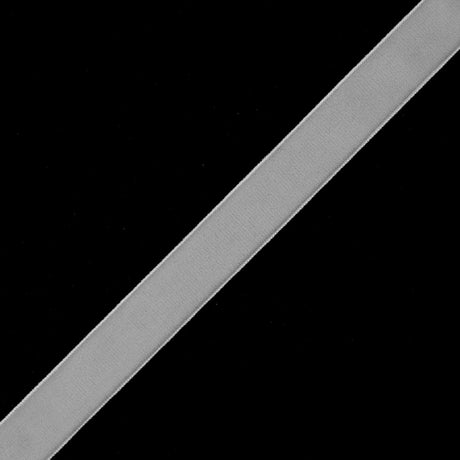 Single Faced Velvet Ribbon Made in Italy - 7/8" - Off-White - Sabine Collection