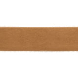 Single Faced Velvet Ribbon Made in Italy - 7/8" - Coffee - Sabine Collection