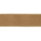 Single Faced Velvet Ribbon Made in Italy - 7/8" - Beige - Sabine Collection