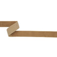 Single Faced Velvet Ribbon Made in Italy - 7/8" - Beige - Sabine Collection