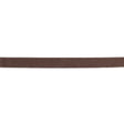 Single Faced Velvet Ribbon Made in Italy - 7/8" - Dark Tan - Sabine Collection