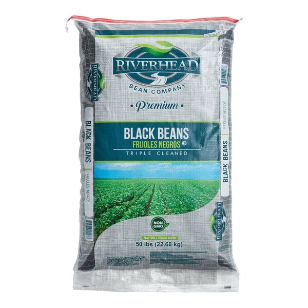 Dried Black Beans 50 lb.