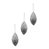 11cm Olive With Silver Slant Lines 3pcs