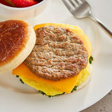 Impossible Foods Plant-Based Vegan Sausage Patty 1.6 oz. - 100/Case