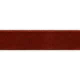 Single Faced Velvet Ribbon Made in Italy - 7/8" - Guava - Sabine Collection