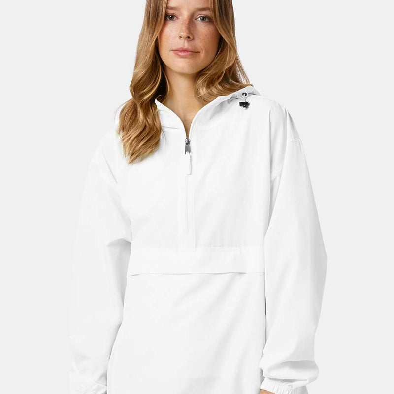 Champion® Hooded Packable Quarter-Zip Jacket