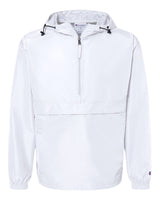 Champion® Hooded Packable Quarter-Zip Jacket