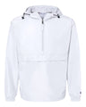 Champion® Hooded Packable Quarter-Zip Jacket