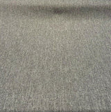 Classic Gray Tweed Chenille Chenille Fabric - Gray Tweed Pattern, 56" Width (1 Yard)