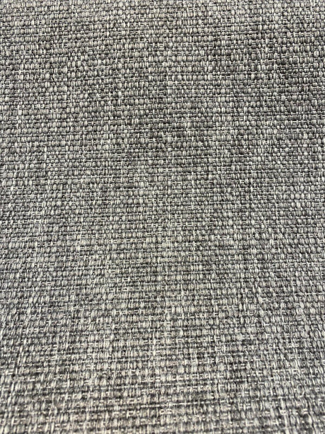 Classic Gray Tweed Chenille Chenille Fabric - Gray Tweed Pattern, 56" Width (1 Yard)