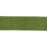 Single Faced Velvet Ribbon Made in Italy - 7/8" - Willow - Sabine Collection