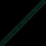 Single Faced Velvet Ribbon Made in Italy - 7/8" - Dark Green - Sabine Collection