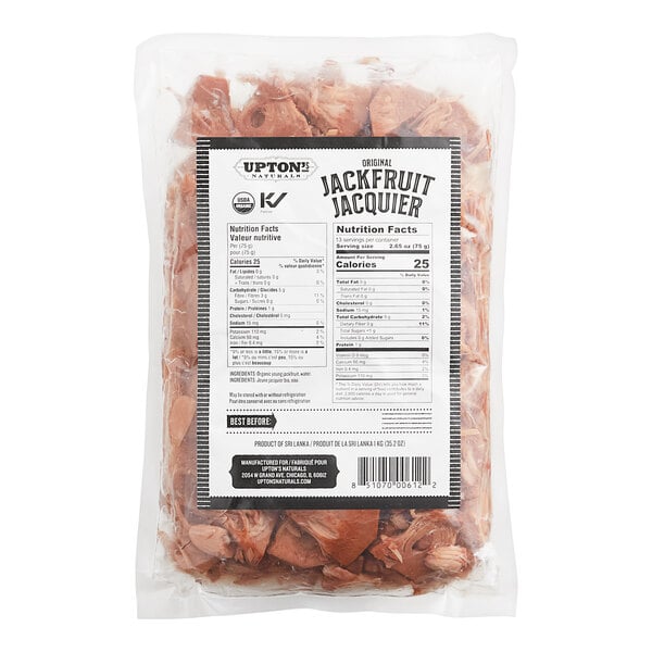 Upton's Naturals Organic Original Jackfruit 2.2 lb. - 5/Case