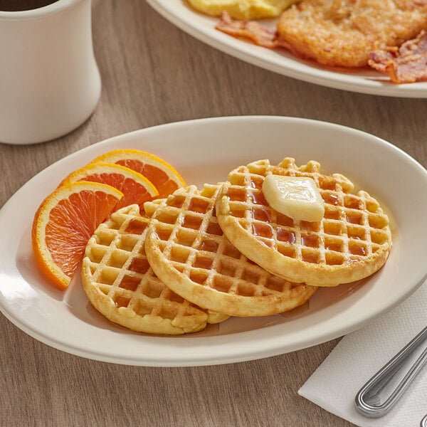 Krusteaz Round Homestyle Waffle 4" - 48/Case