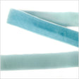 Single Faced Velvet Ribbon Made in Italy - 7/8" - Sky Blue - Sabine Collection